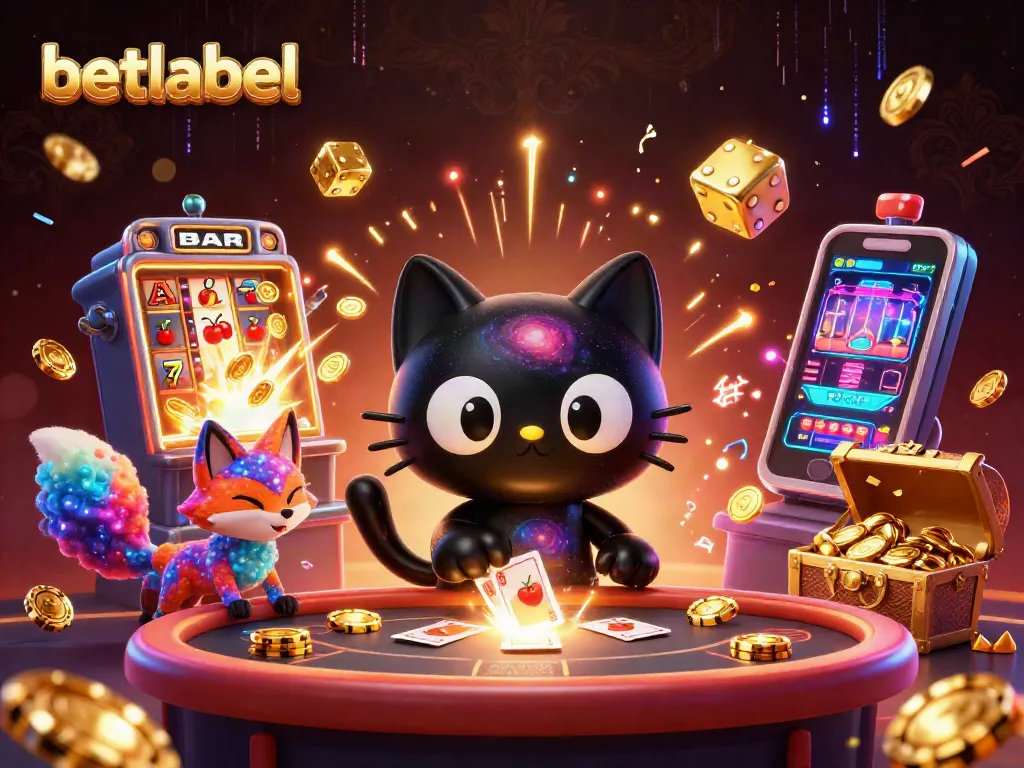 Experience thrilling gameplay with the betlabel brand at this cosmic casino.